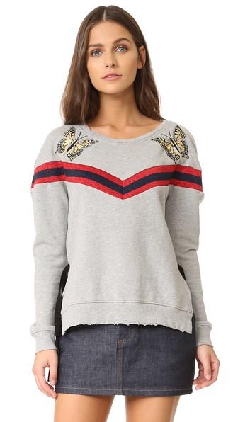 Pam Gela Embroidered Sweatshirt