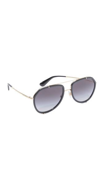 Dolce Gabbana Aviator Sunglasses