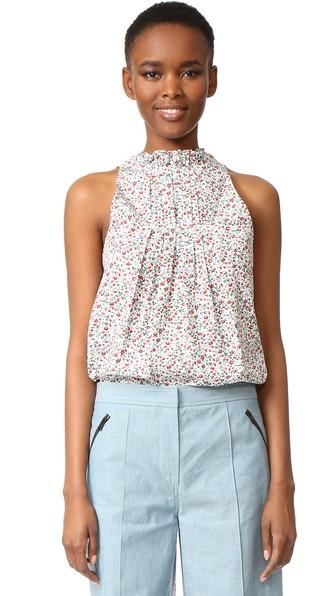 Hellessy Amo Floral Print Top