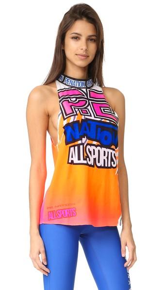 P E Nation Motocross Tank Top