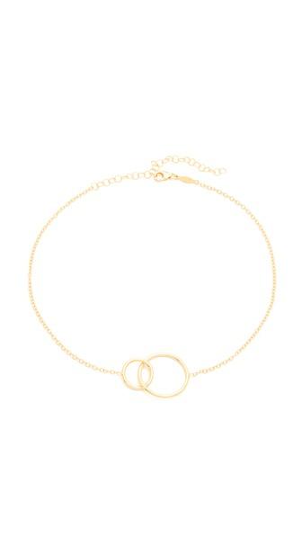 Jacquie Aiche Ja Overlapping Circles Choker Necklace