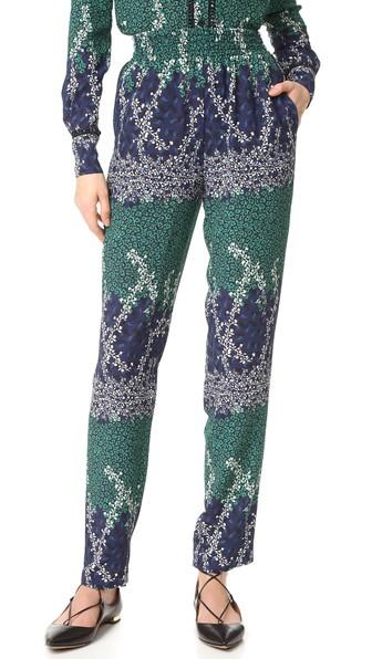 Yigal Azrouel Trellis Printed Pants