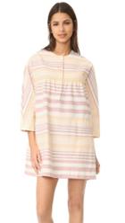 Mara Hoffman Button Front Mini Dress