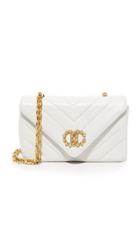 What Goes Around Comes Around Chanel Chevron Faux Pearl Bag Previously Owned 