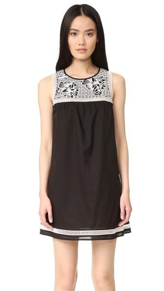 Tory Burch Bay Embroidered Dress