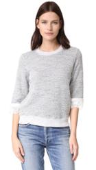 Clu Textured Sweater With Lace