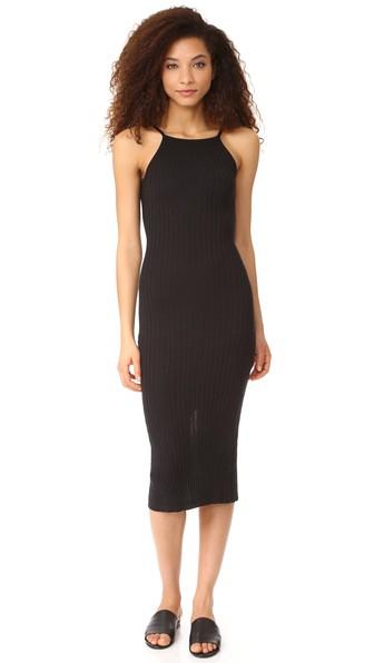 Autumn Cashmere Rib Dress