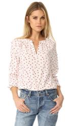 La Vie Rebecca Taylor Long Sleeve Papillon Top