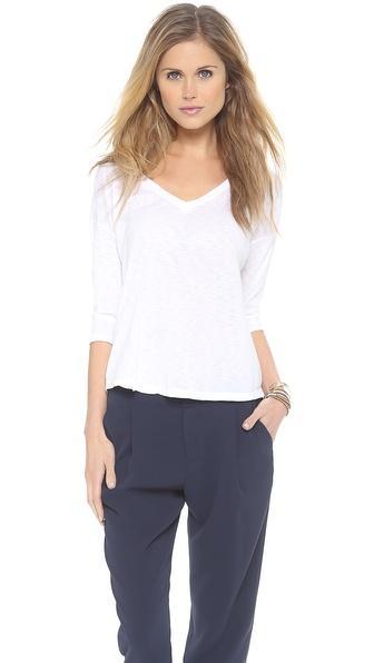 Velvet Lily Aldridge For Velvet Maud Tee - White