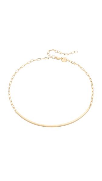 Jennifer Zeuner Jewelry Cecelia Chain Choker Necklace