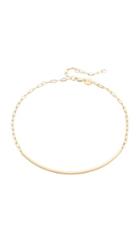 Jennifer Zeuner Jewelry Cecelia Chain Choker Necklace