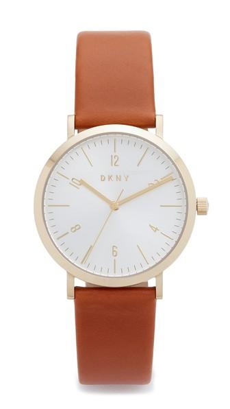 Dkny Minetta Leather Watch