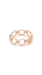 Ef Collection Partial Diamond Chain Link Ring