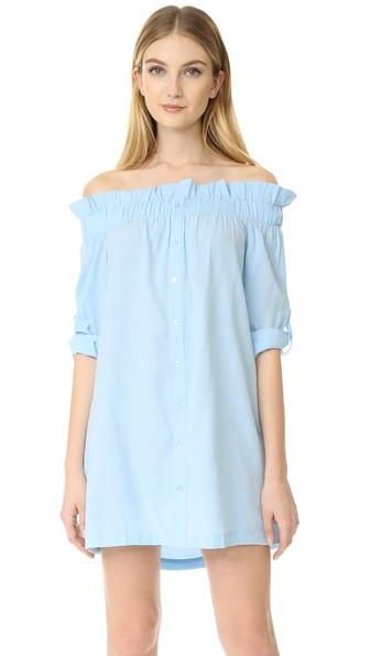 Minkpink Business Class Off Shoulder Dress