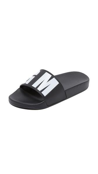 Msgm Debossed Pool Slides