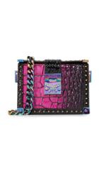 Mcm Mitte Degrade Kroko Cross Body Bag