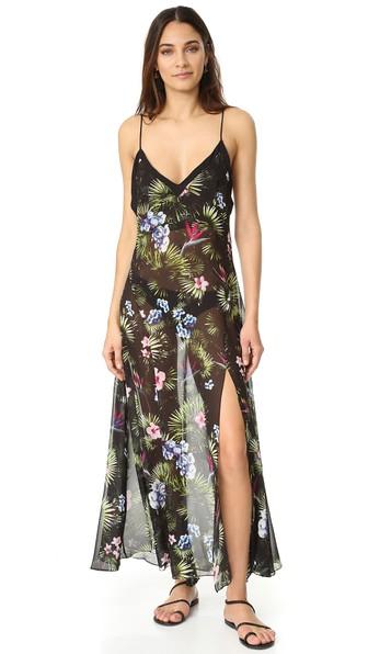 Fleur Du Mal Tropical Slip Dress