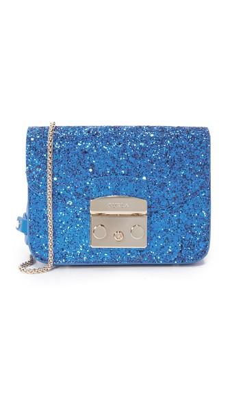 Furla Glitter Metropolis Cross Body Bag