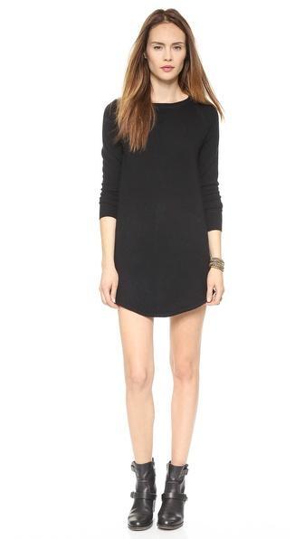 360 Sweater Dakoda Dress - Black