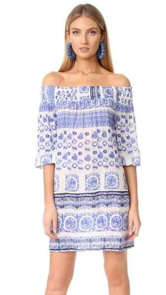 Shoshanna Off Shoulder Cover Up Dress