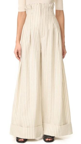 Jacquemus High Waisted Wide Leg Pants