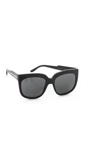 Stella Mccartney Oversized Sunglasses - Black/grey