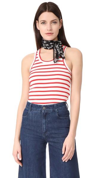 Petit Bateau 1x1 Iconic Striped Tank