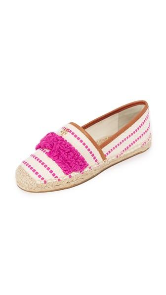 Tory Burch Shaw Fringe Espadrilles