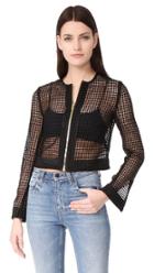 Diane Von Furstenberg Chain Lace Jacket