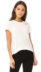 Rag Bone Jean Embroidered Slim Crew