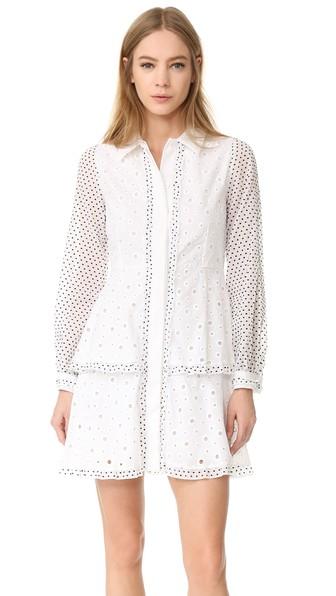 Amelia Toro Swiss Cotton Eyelet Dress