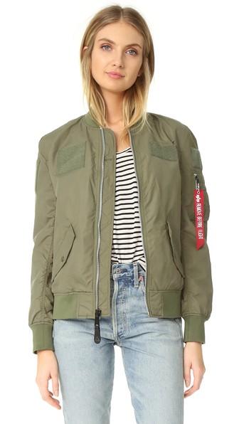 One By Alpha Industries Flex Bomber Jacket