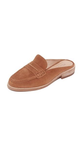 Madewell Elinor Suede Loafer Mules