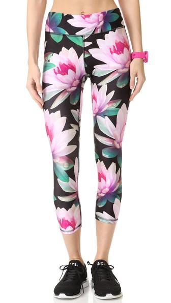 Terez Loving Lotus Wide Band Leggings