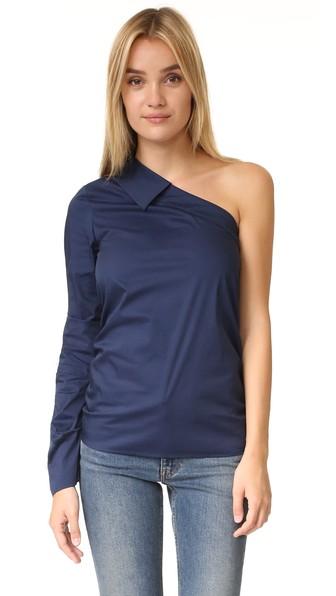 Mlm Label Asymmetrical Top