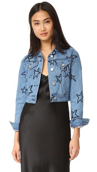 Etre Cecile Cropped Denim Jacket