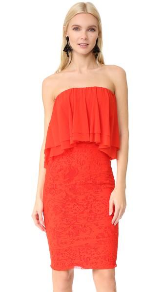 Fuzzi Strapless Dress