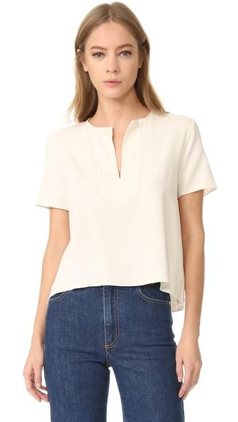 Jenni Kayne Keyhole Placket Top