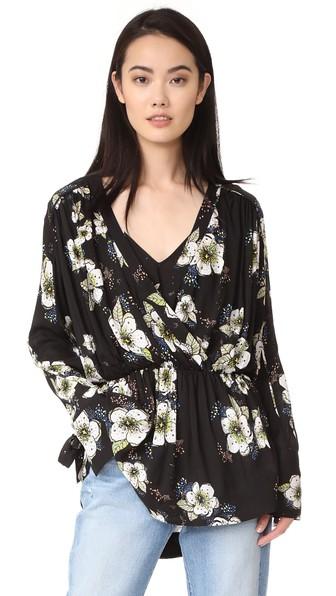 Free People Tuscan Dreams Printed Tunic