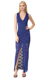 Alice Olivia Kahlo V Neck Dress