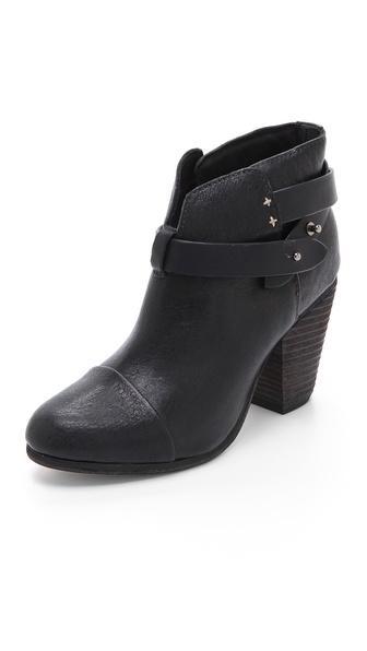 Rag & Bone Harrow Booties - Black