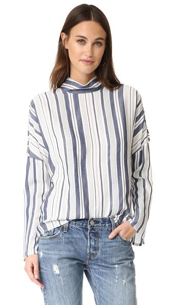 Fred And Sibel Button Up Cold Shoulder Shirt