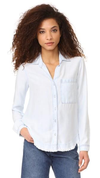 Bella Dahl Rounded Yoke Button Down