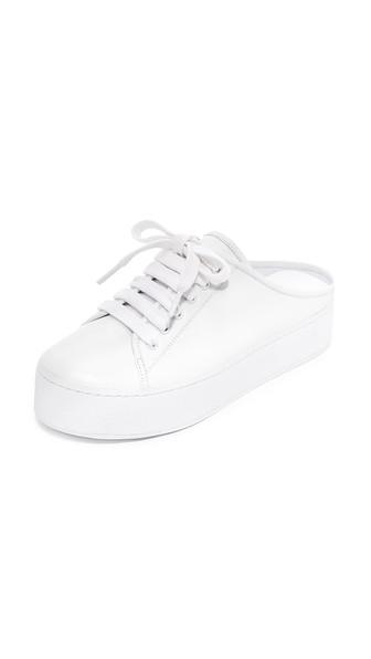 Opening Ceremony Cici Lace Up Leather Slides