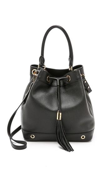 Milly Astor Bucket Bag - Black