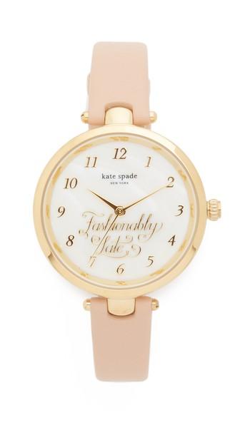 Kate Spade New York Holland Fashionably Late Watch