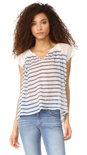 Mes Demoiselles Mathilde Striped Blouse