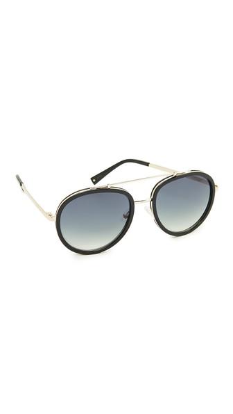 Kendall Kylie Jules Aviator Sunglasses