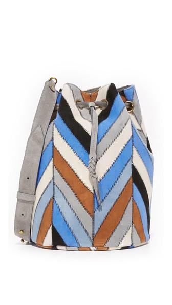 Jerome Dreyfuss Patchwork Popeye Bucket Bag