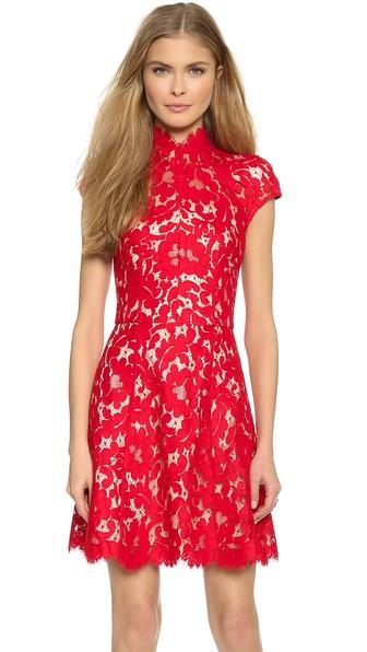 Lover Warrior Lace Mini Dress